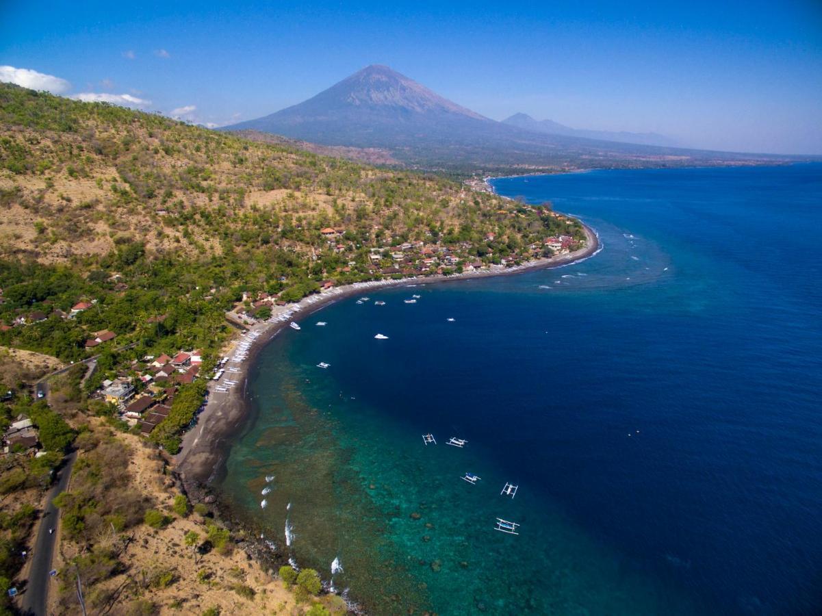 Jemeluk Beach Bungalows アメッド エクステリア 写真