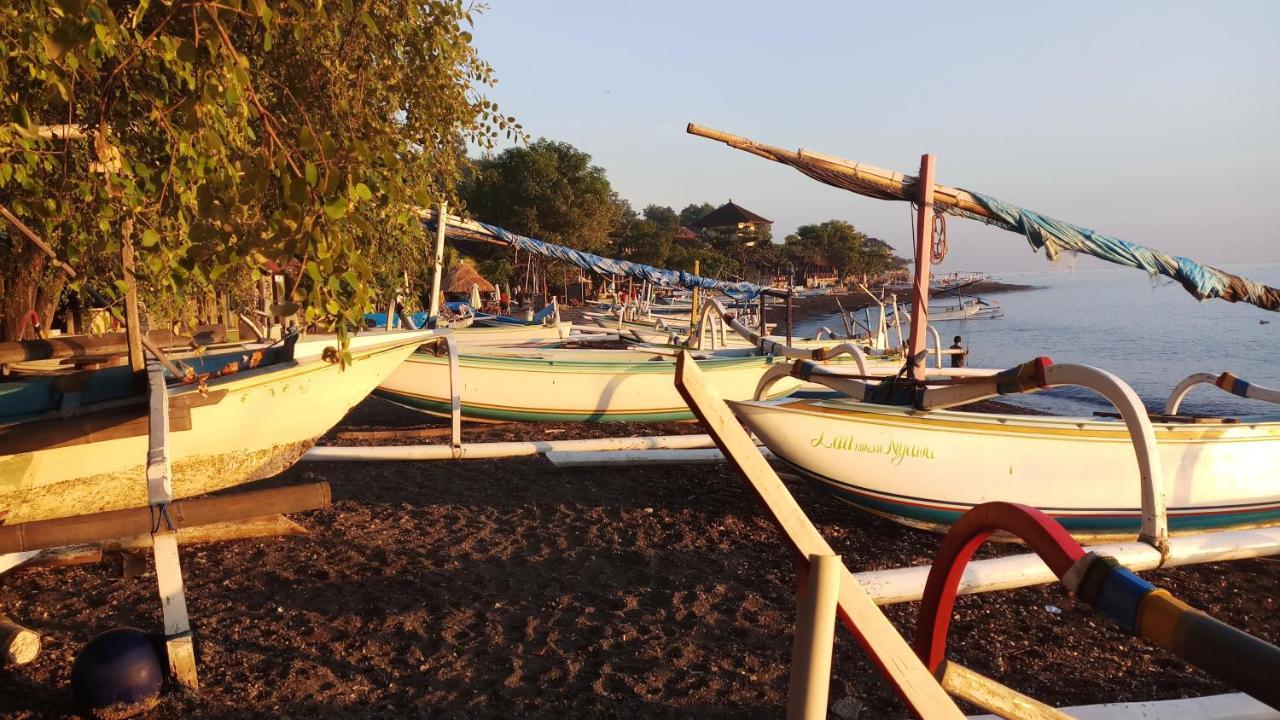 Jemeluk Beach Bungalows アメッド エクステリア 写真