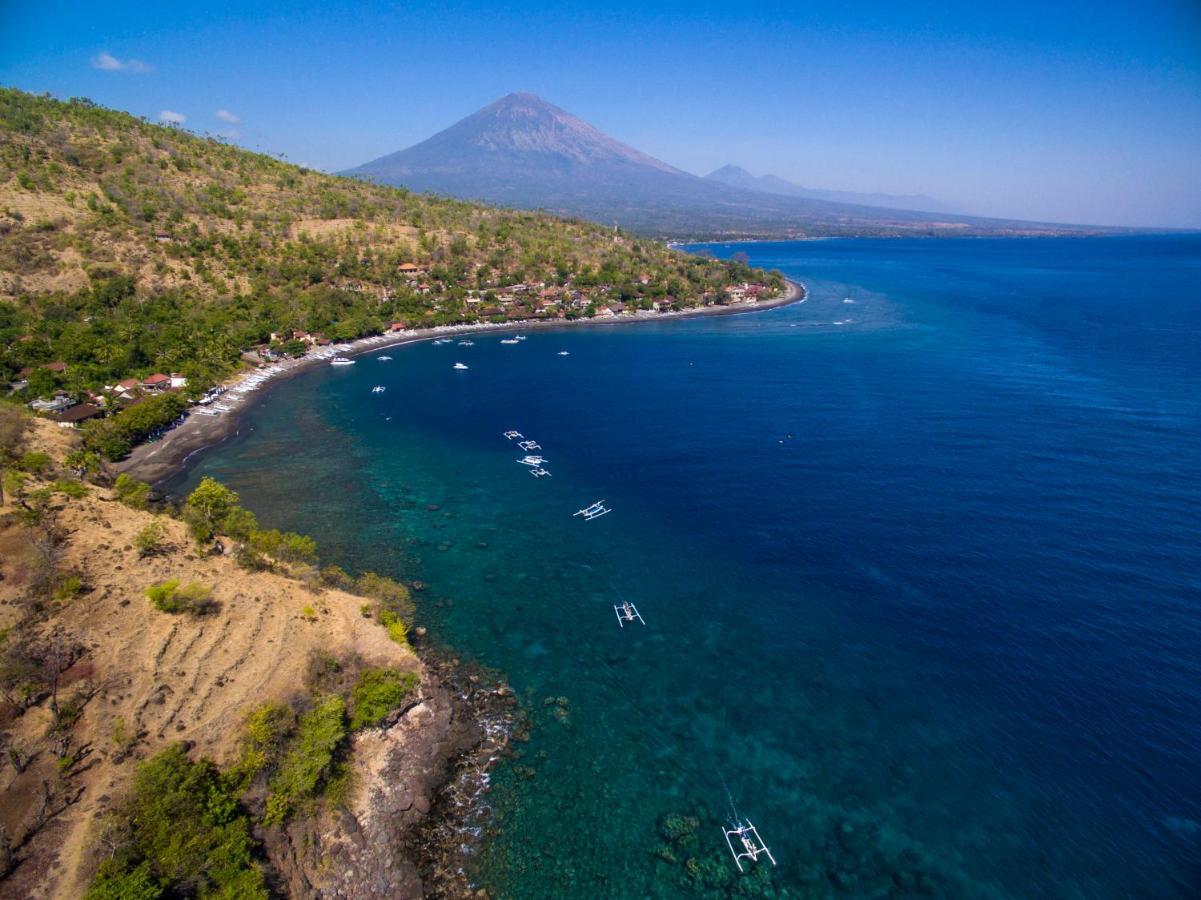 Jemeluk Beach Bungalows アメッド エクステリア 写真