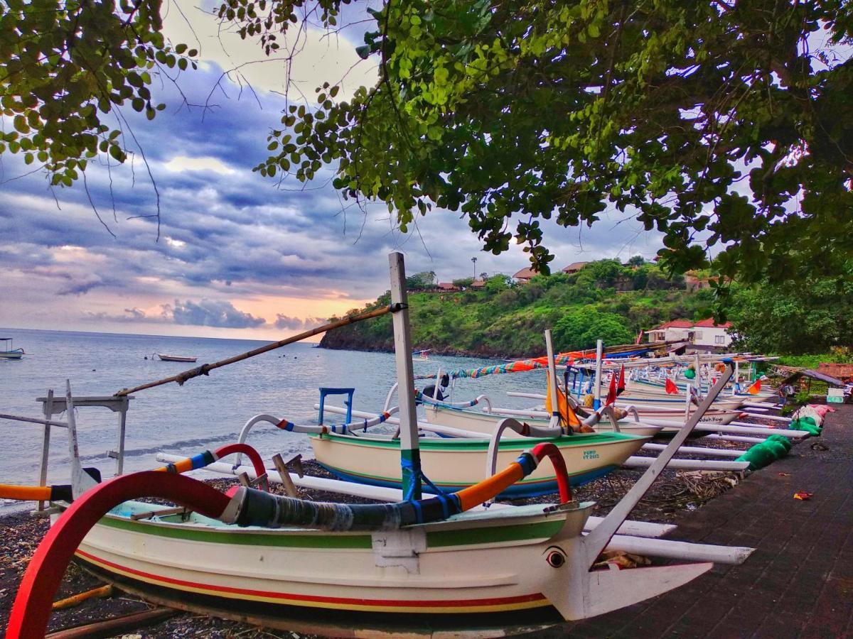 Jemeluk Beach Bungalows アメッド エクステリア 写真